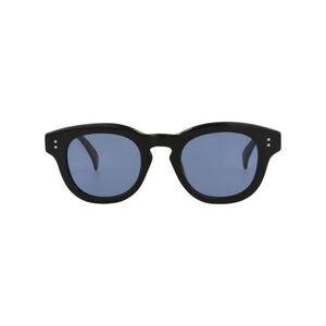 Round-Frame Acetate Sunglasses